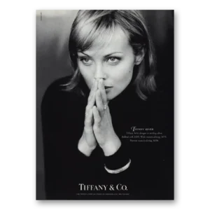 1997 Tiffany & Co Print Ad | Silver