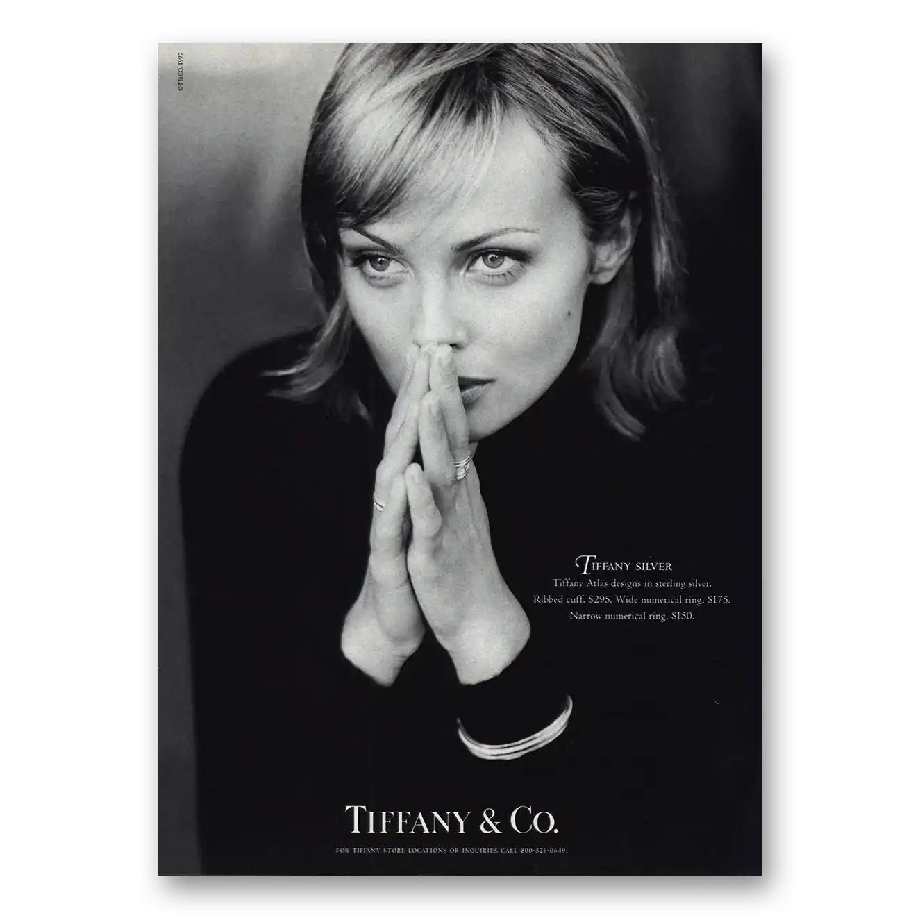 1997 Tiffany & Co Print Ad | Silver