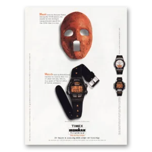 1998 Timex Watch Print Ad | Ironman Triathlon