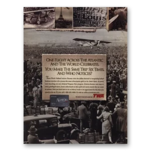 1998 TWA Airlines Print Ad | One Trip