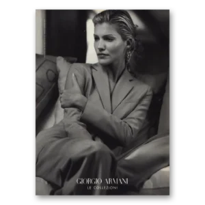 1999 Giorgio Armani Print Ad | Le Collezioni