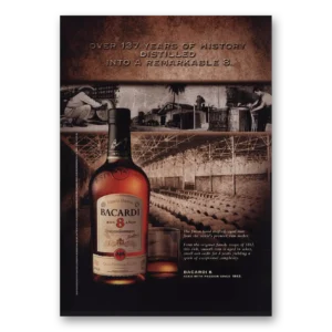 1999 Bacardi Print Ad | History