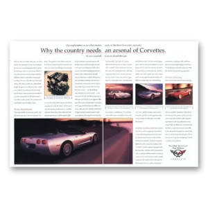 1999 Chevrolet Corvette Print Ad | Corvette Country