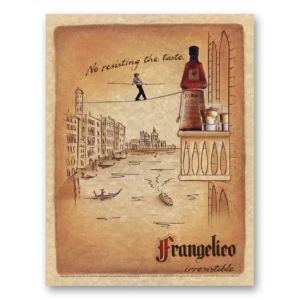 1999 Frangelico Print Ad | No Resisting