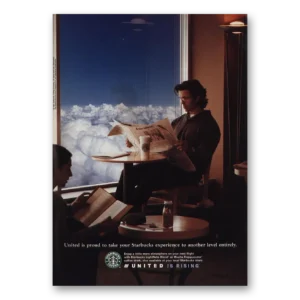 1999 United Airlines Print Ad | Starbucks Ads