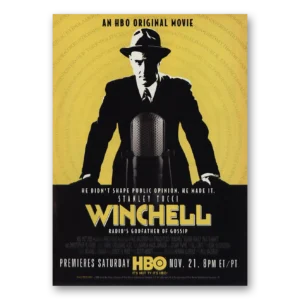 1999 Winchell Promo Print Ad | Stanley Tucci