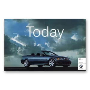 2000 BMW 3 Series Print Ad | Today Tomorrow