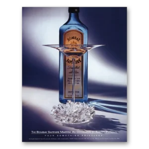 2000 Bombay Sapphire Gin Print Ad | Andree Putman