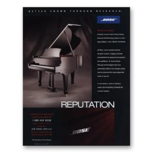 2000 Bose Print Ad | Better Sound