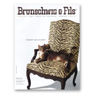 2000 Brunschwig & Fils Print Ad | Give You Paws