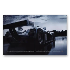 2000 Cadillac Print Ad | Back Racing