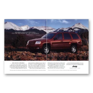 2000 Jeep Grand Cherokee Print Ad | Technologically Speaking