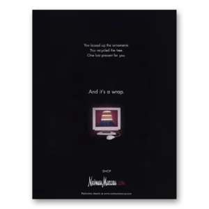 2000 Neiman Marcus Print Ad | Boxed Ornaments