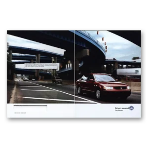 1999 Volkswagen Passat Print Ad | Gls Drivers
