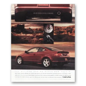 2001 Acura Print Ad | Rsx Type S