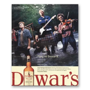 2001 Dewars White Label Print Ad | Seven Nations