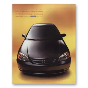 2001 Honda Civic Print Ad | Proof
