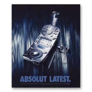 2002 Absolut Vodka Print Ad | Absolut Latest