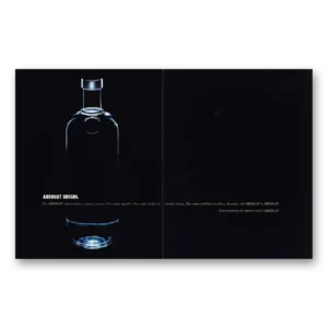 2002 Absolut Vodka Print Ad | Absolut Origin