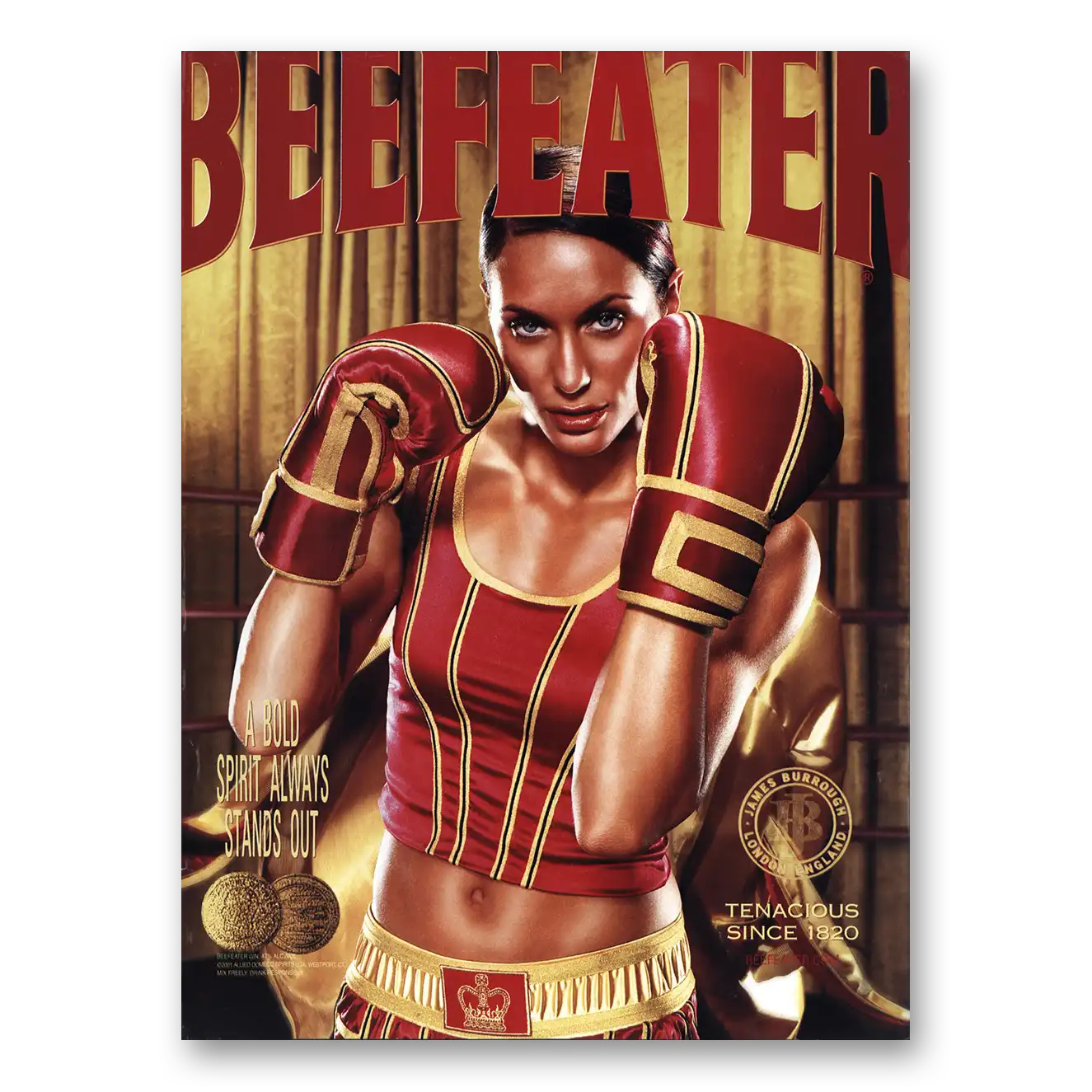 2002 Beefeater Print Ad | Bold Spirit