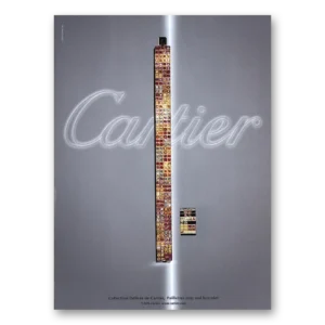 2002 Cartier Print Ad | Paillettes