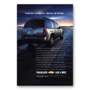 2002 Chevrolet Trailblazer Print Ad | Room For 7