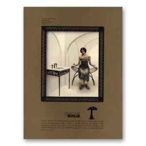 2002 Kohler Print Ad | Telekinetic Aesthetic