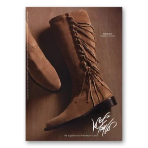 2002 Lord & Taylor Print Ad | Coach Urban Boots