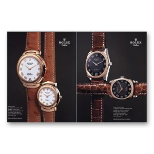 2002 Rolex Print Ad | Rolex Cellini Danaos
