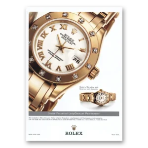 2002 Rolex Print Ad | Oyster Perpetual