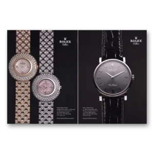 2002 Rolex Print Ad | Cellini Orchid