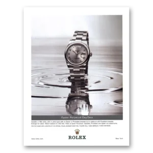 2002 Rolex Print Ad | Oyster Perpetual Day Date