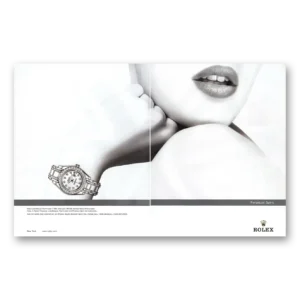 2002 Rolex Print Ad | Perpetual Spirit