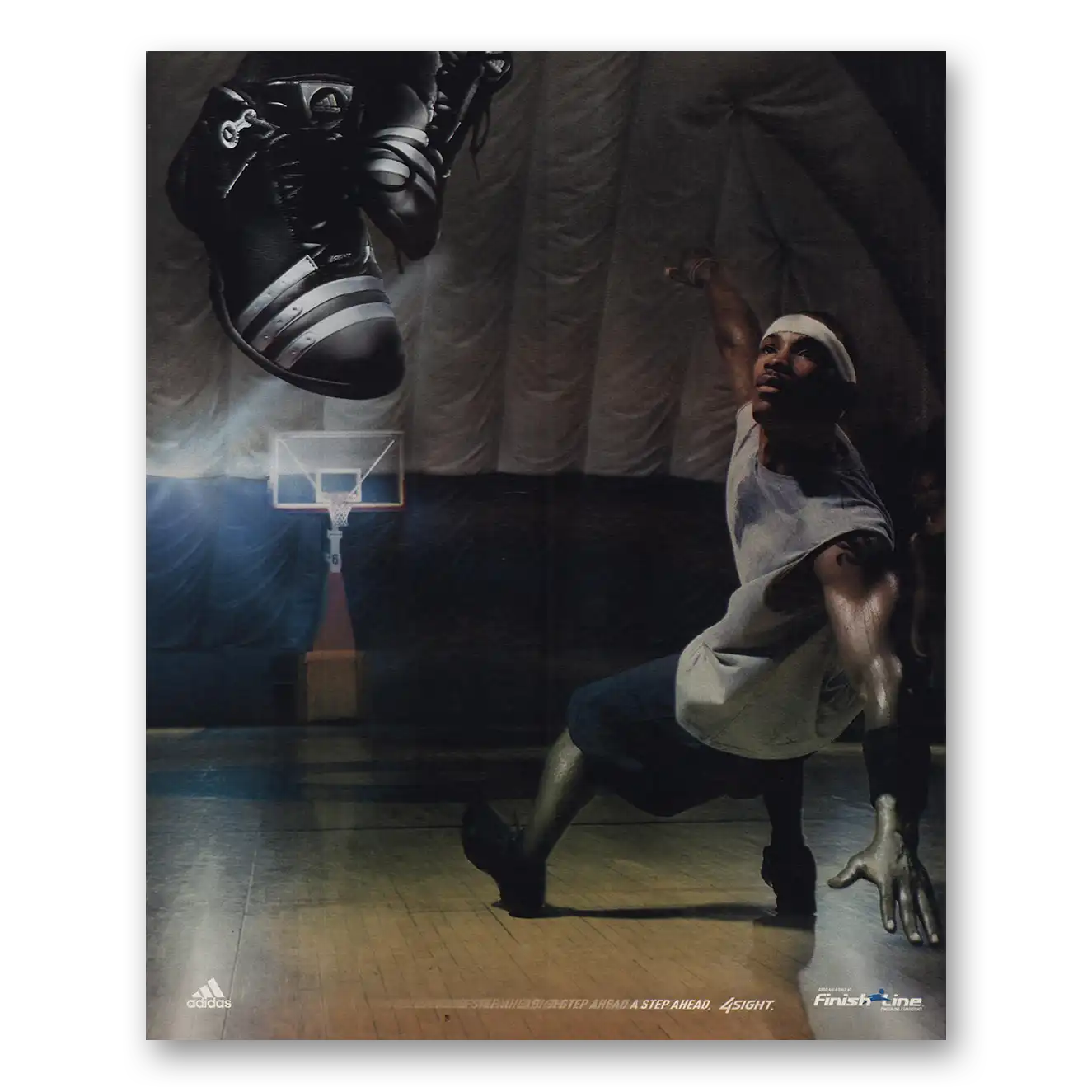 2003 Adidas Shoes Print Ad | Step Ahead