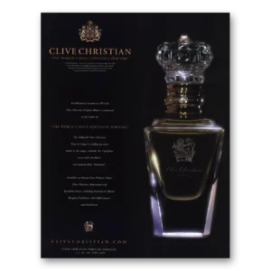 2003 Clive Christian Print Ad | Worlds Most Expensive Perfume