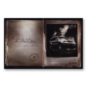 2003 Lexus Print Ad | Face To Face Malaysian Tiger