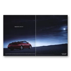 2004 Toyota Solara Print Ad | Convertible Sle