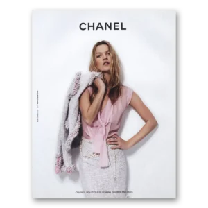 2004 Chanel Fashion Print Ad | Kate Moss