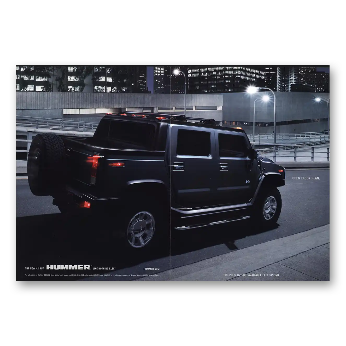 2004 Hummer Print Ad | H2 Sut