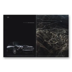 2004 Jaguar XJR Print Ad | Alloy Body