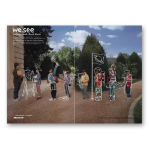 2004 Microsoft Print Ad | Nothing Small