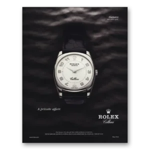 2004 Rolex Print Ad | Private Affair