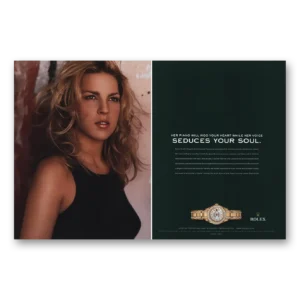 2004 Rolex Print Ad | Diana Krall Piano