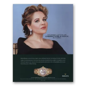 2004 Rolex Print Ad | Renee Fleming