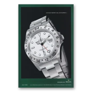 2004 Rolex Print Ad | Oyster Perpetual Explorer Ii