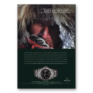 2004 Rolex Print Ad | Alain Hubert
