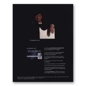 2004 Visa Print Ad | Frank Sinatra