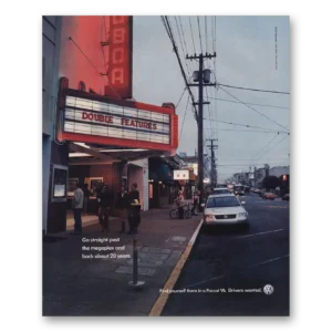 2004 Volkswagen Passat Print Ad | Go Straight