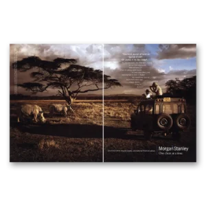 2005 Morgan Stanley Print Ad | Current Moral Dilemma