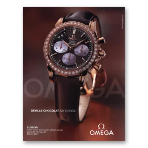2005 Omega Watch Print Ad | Deville Chocolat